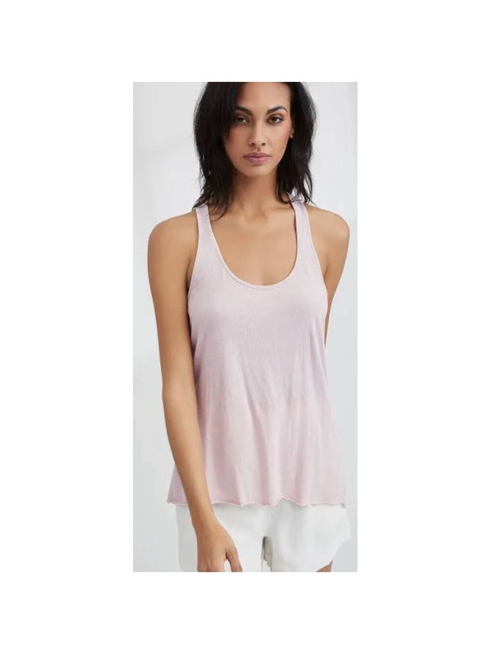 New Frank & Eileen Tank Top, Size XS, Pink Racerback Jersey Tank